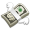 Money With Wings emoji on Samsung